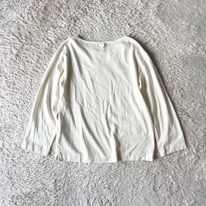 マーガレットハウエル 美品 ソフトカシミヤコットンニット F