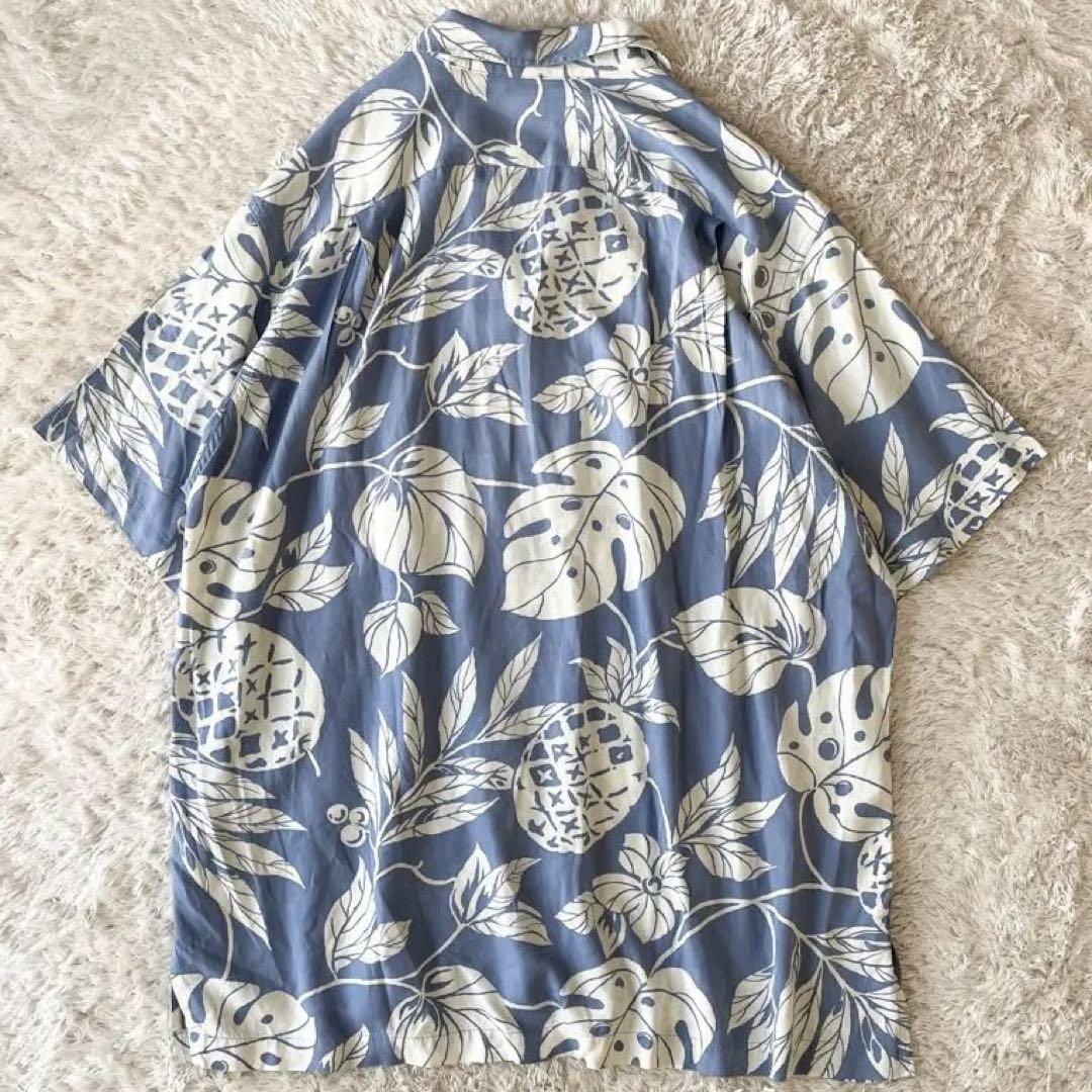 ラルフローレン 90s ADAMS アロハシャツ L