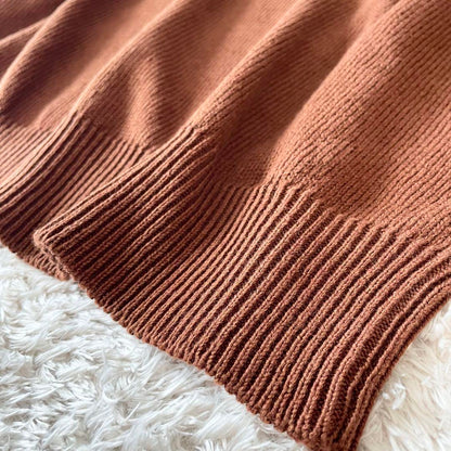 マーガレットハウエル 23ss 極美品 リネンコットン ニット 2 茶