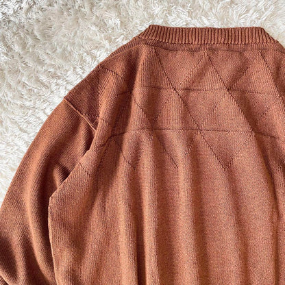 マーガレットハウエル 23ss 極美品 リネンコットン ニット 2 茶