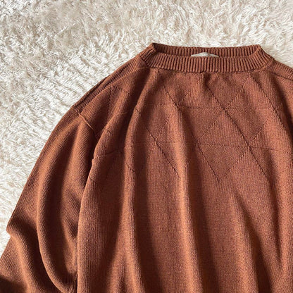 マーガレットハウエル 23ss 極美品 リネンコットン ニット 2 茶