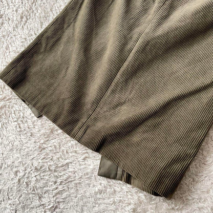 ガリャルダガランテ 美品 コーデュロイ スカート F カーキ 細畝