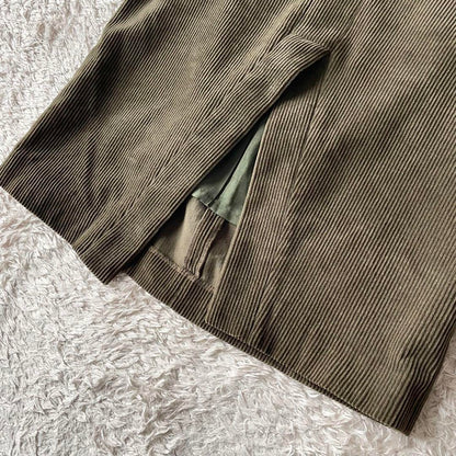 ガリャルダガランテ 美品 コーデュロイ スカート F カーキ 細畝