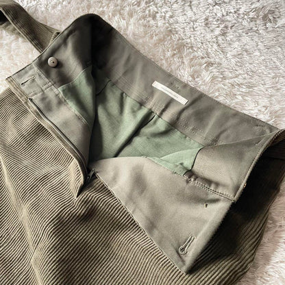 ガリャルダガランテ 美品 コーデュロイ スカート F カーキ 細畝