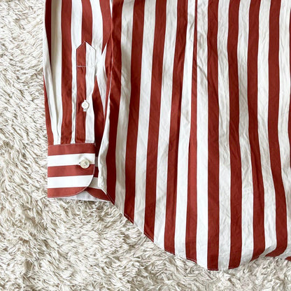 エッリコフォルミコラ 極美品 ホリゾンタルカラーシャツ S