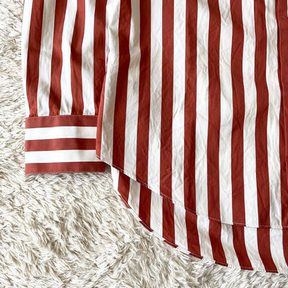 エッリコフォルミコラ 極美品 ホリゾンタルカラーシャツ S