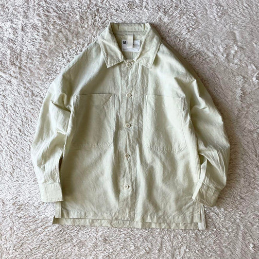 エムエイチエル 極美品 24ss ライトウェイトコットンリネン S