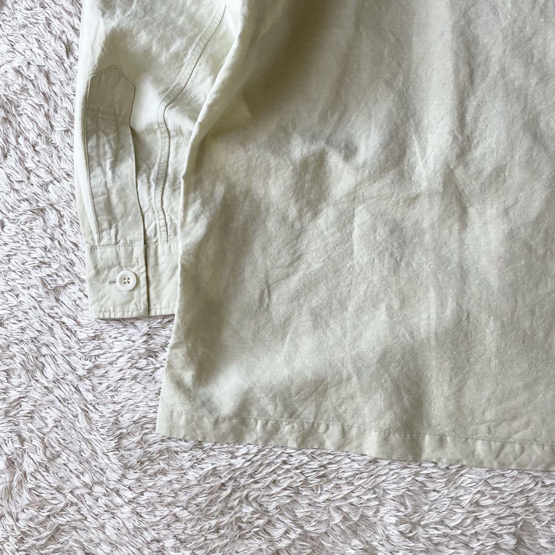 エムエイチエル 極美品 24ss ライトウェイトコットンリネン S