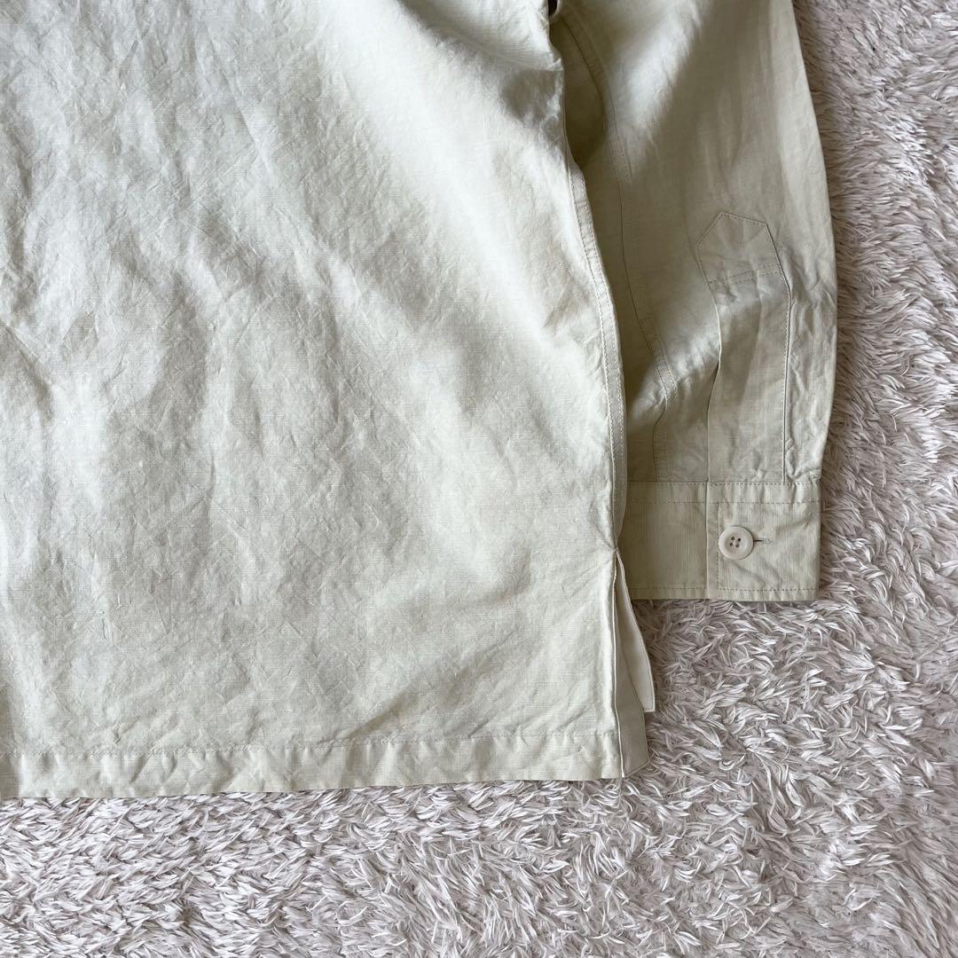 エムエイチエル 極美品 24ss ライトウェイトコットンリネン S