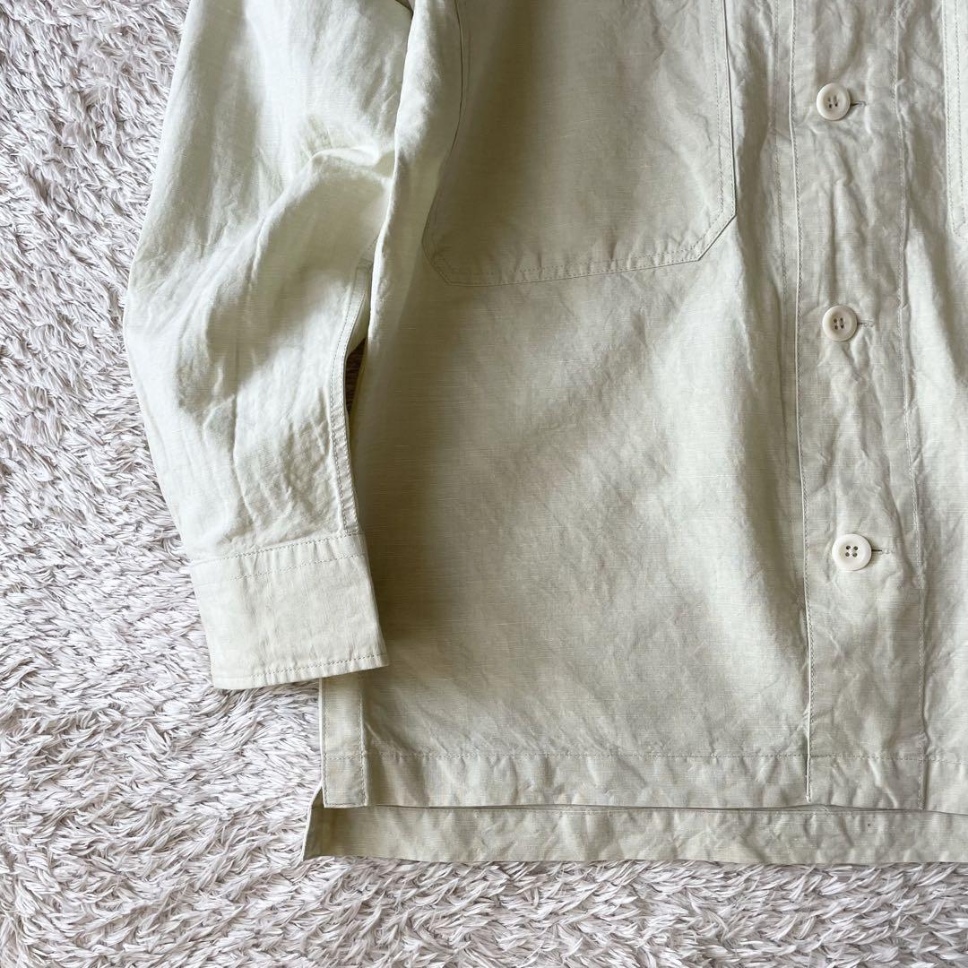 エムエイチエル 極美品 24ss ライトウェイトコットンリネン S