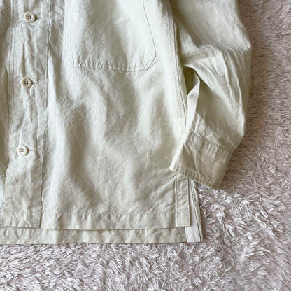 エムエイチエル 極美品 24ss ライトウェイトコットンリネン S