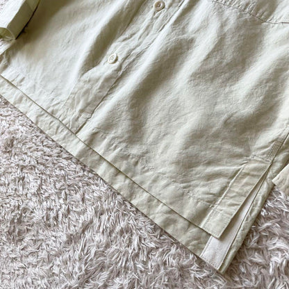 エムエイチエル 極美品 24ss ライトウェイトコットンリネン S