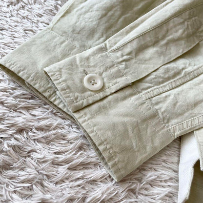 エムエイチエル 極美品 24ss ライトウェイトコットンリネン S