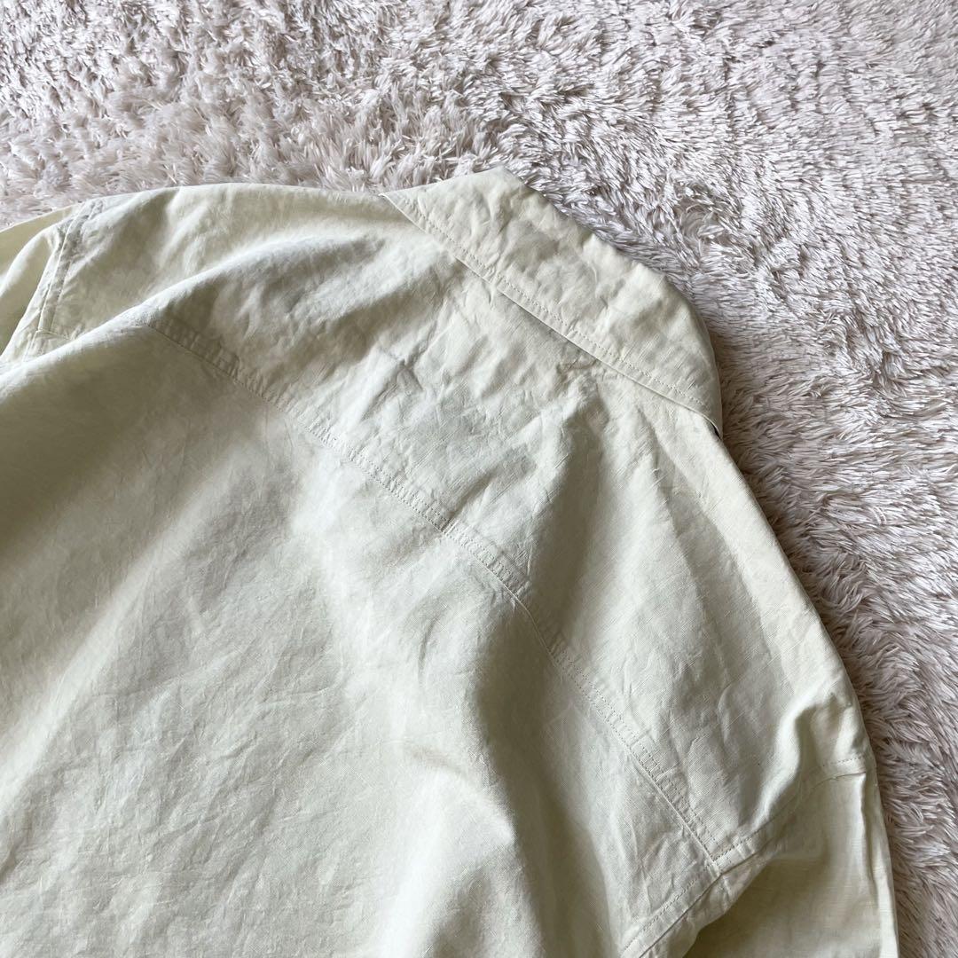 エムエイチエル 極美品 24ss ライトウェイトコットンリネン S