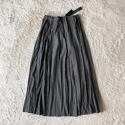 ミズイロインド 新品タグ付 mizuiro ind ワッシャスカート 千鳥格子