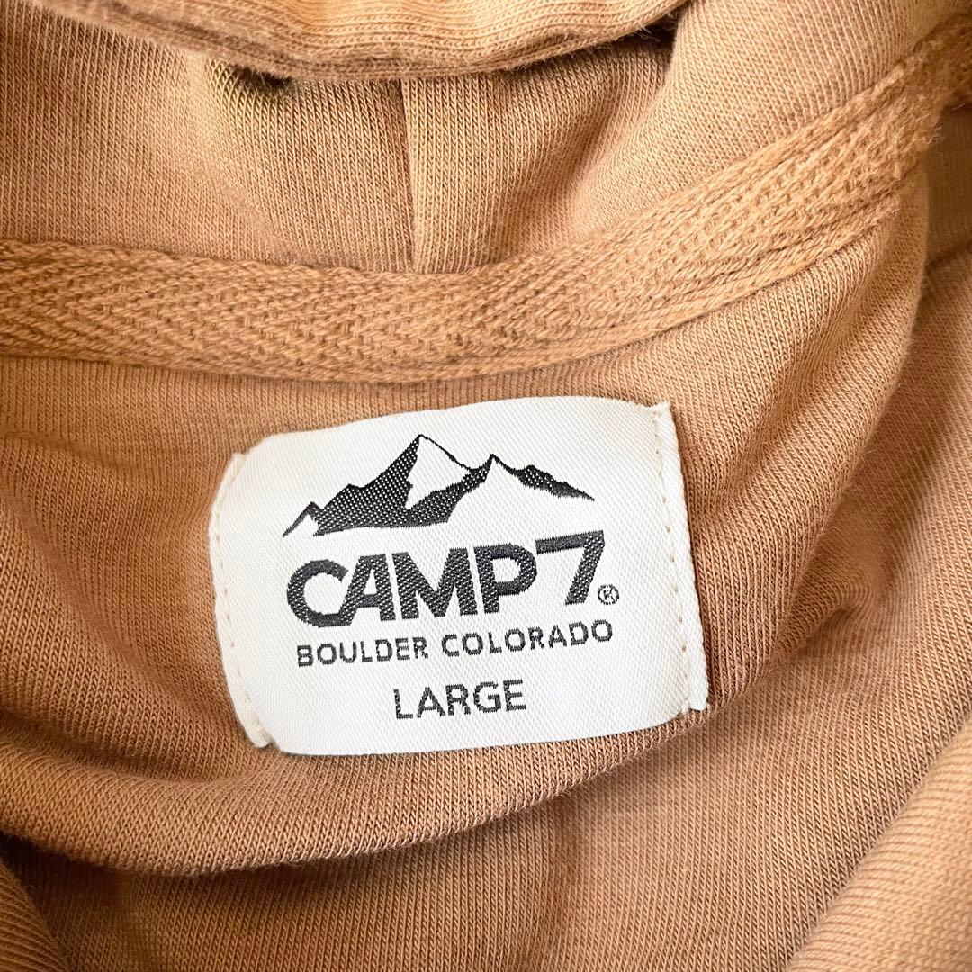 CAMP7 極美品 ビッグシルエット プルオーバー パーカー