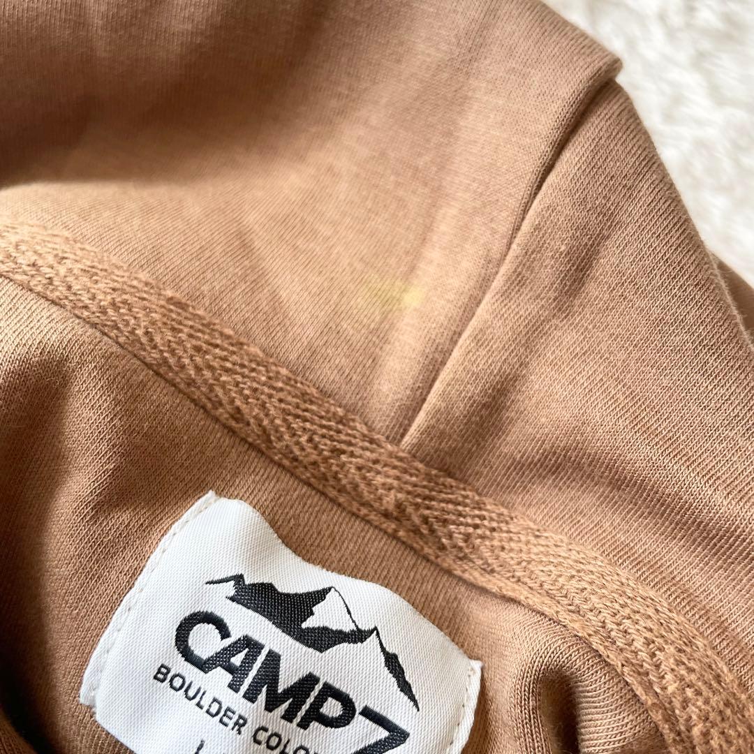 CAMP7 極美品 ビッグシルエット プルオーバー パーカー