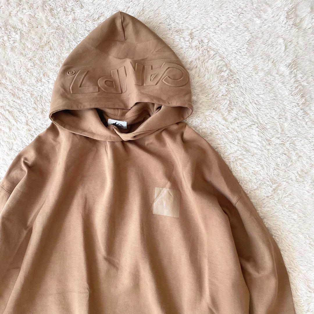CAMP7 極美品 ビッグシルエット プルオーバー パーカー