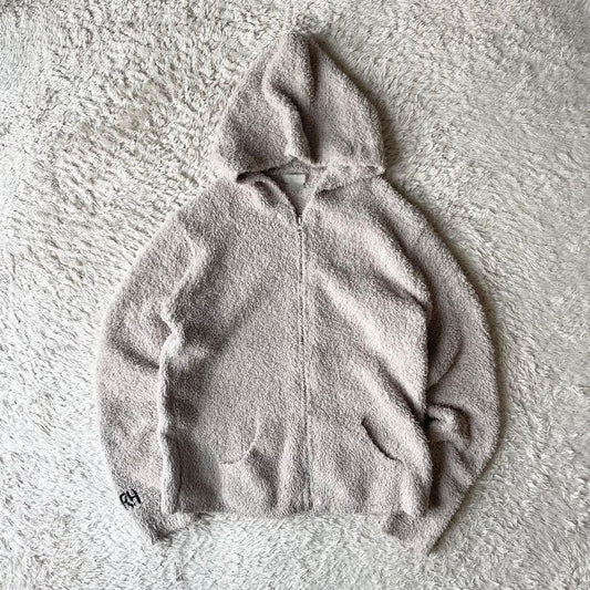 RON HERMAN BEARFOOT パイルジップパーカー S ベージュ