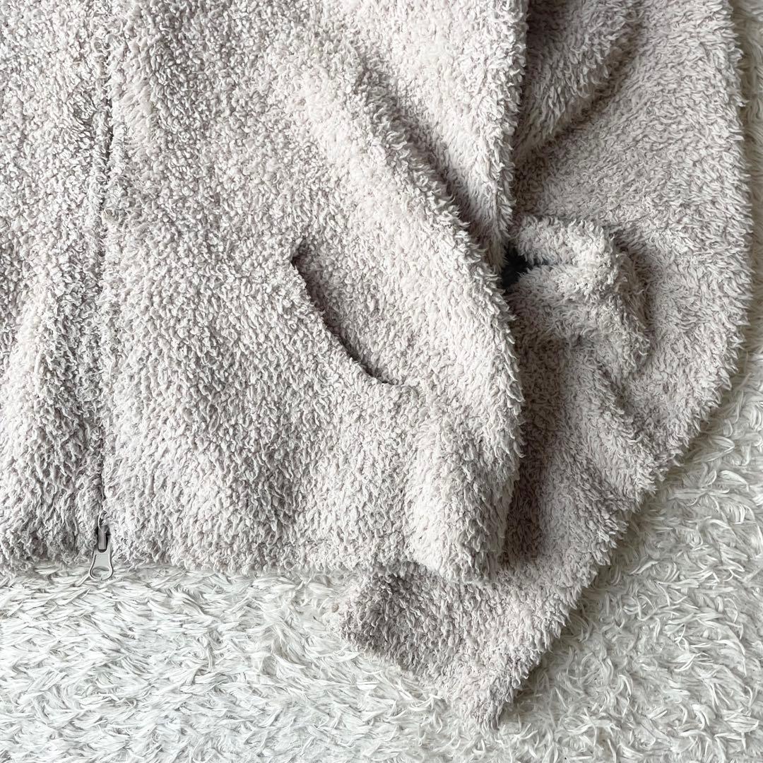 RON HERMAN BEARFOOT パイルジップパーカー S ベージュ