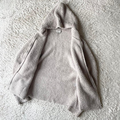 RON HERMAN BEARFOOT パイルジップパーカー S ベージュ