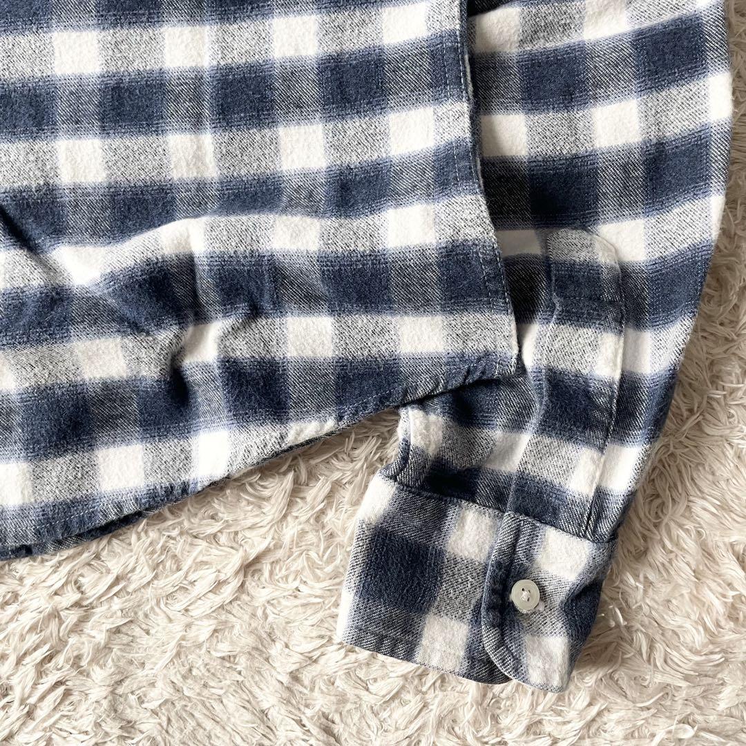 フランクアンドアイリーン 極美品 BARRY バリー ライトネルシャツ オンブレ