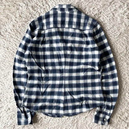 フランクアンドアイリーン 極美品 BARRY バリー ライトネルシャツ オンブレ