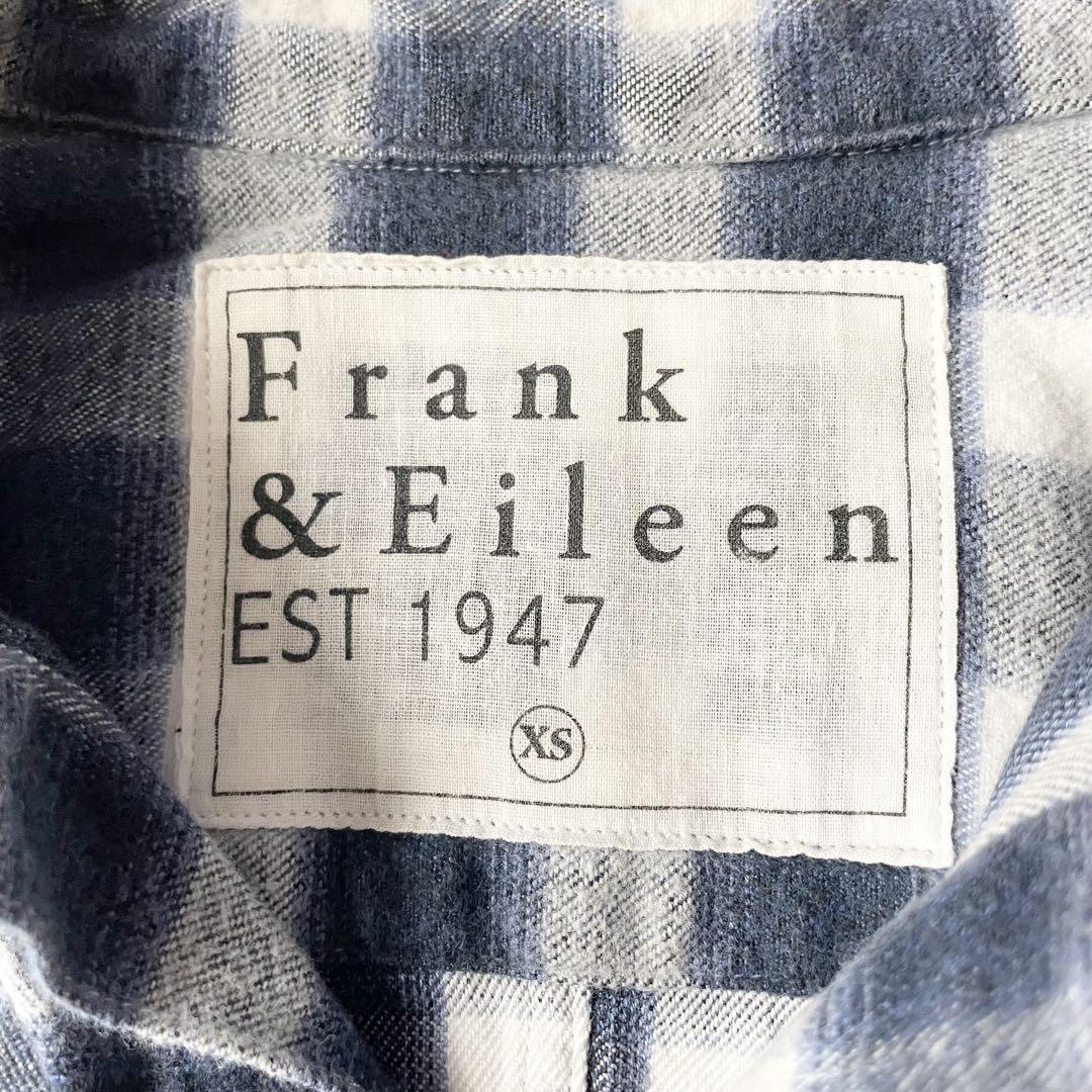 フランクアンドアイリーン 極美品 BARRY バリー ライトネルシャツ オンブレ