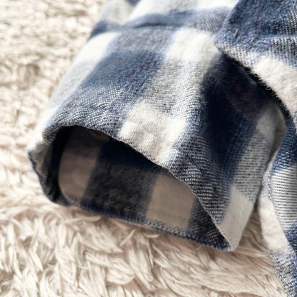 フランクアンドアイリーン 極美品 BARRY バリー ライトネルシャツ オンブレ