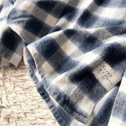 フランクアンドアイリーン 極美品 BARRY バリー ライトネルシャツ オンブレ