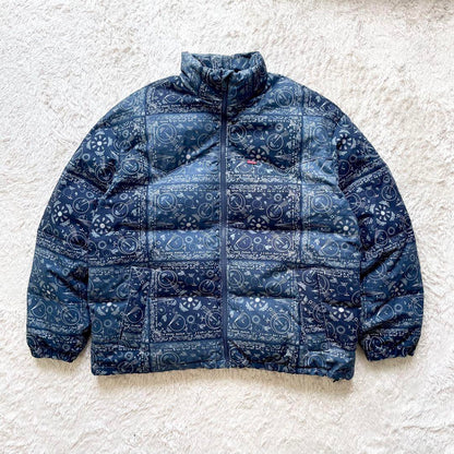 LEVI’S ダウンジャケット L バンダナ柄