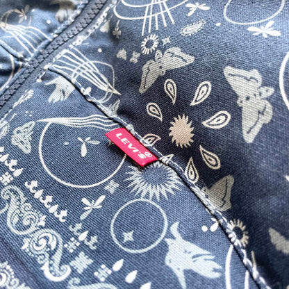 LEVI’S ダウンジャケット L バンダナ柄