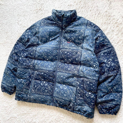 LEVI’S ダウンジャケット L バンダナ柄