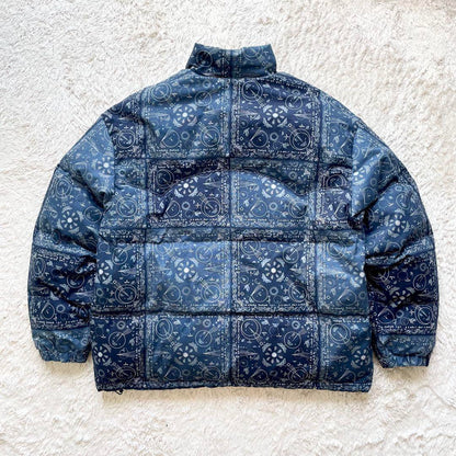 LEVI’S ダウンジャケット L バンダナ柄