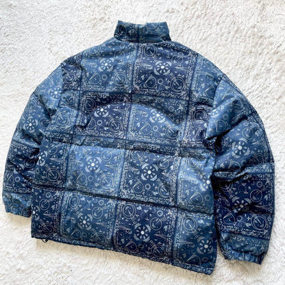 LEVI’S ダウンジャケット L バンダナ柄