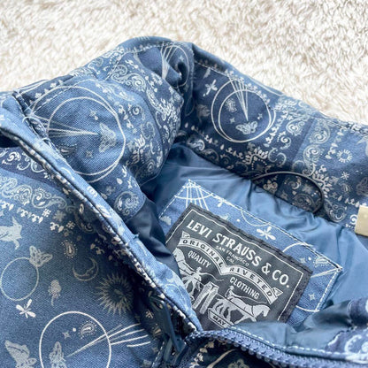 LEVI’S ダウンジャケット L バンダナ柄