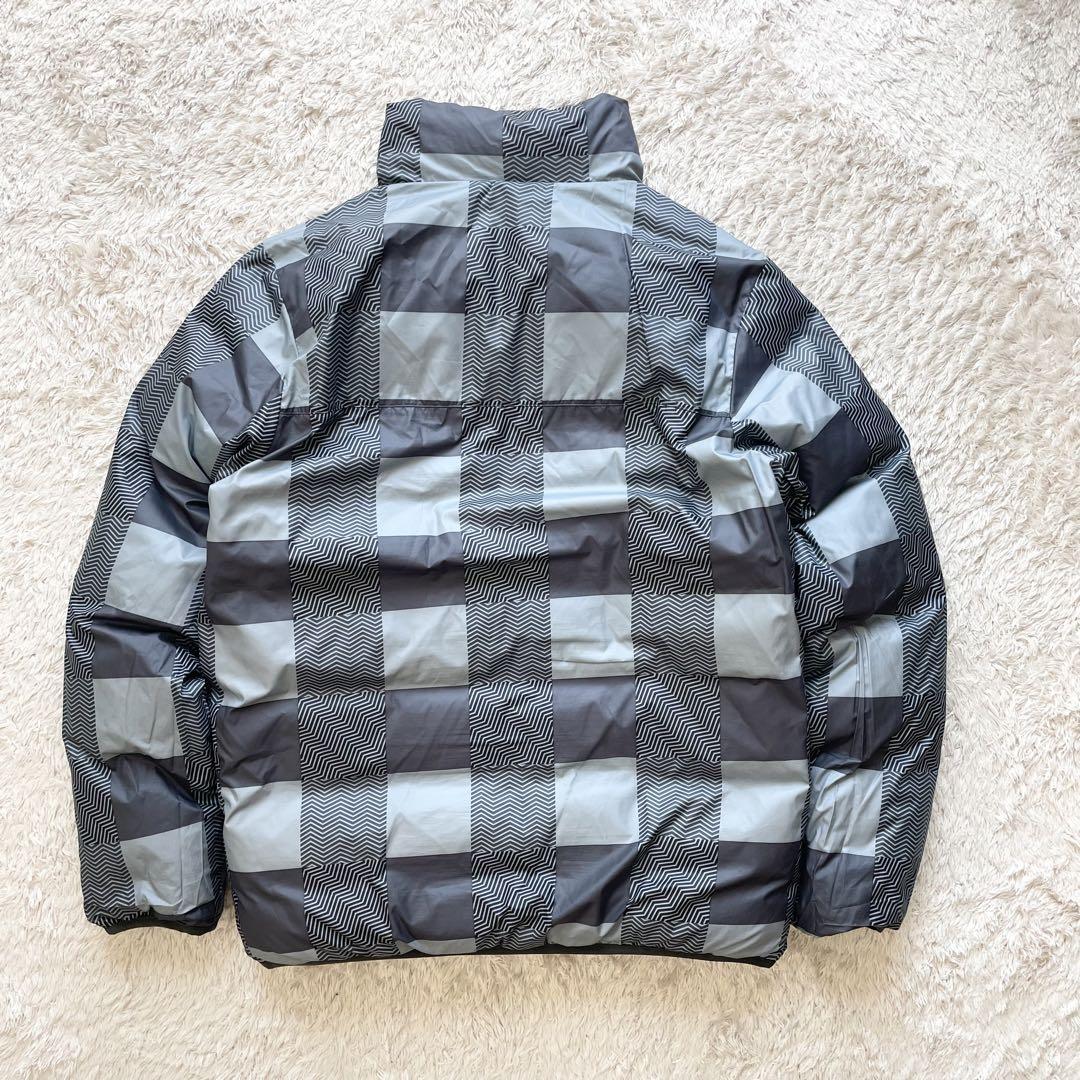ナイキ 極美品 00s NIKE ダウンジャケット リバーシブル M 黒 y2k