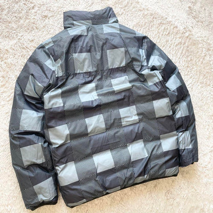 ナイキ 極美品 00s NIKE ダウンジャケット リバーシブル M 黒 y2k