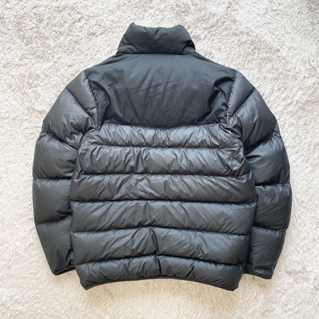 ナイキ 極美品 00s NIKE ダウンジャケット リバーシブル M 黒 y2k