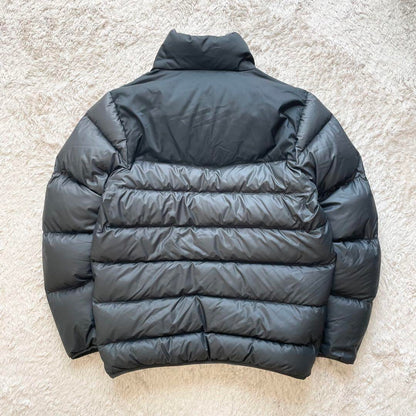 ナイキ 極美品 00s NIKE ダウンジャケット リバーシブル M 黒 y2k