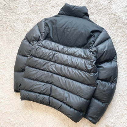 ナイキ 極美品 00s NIKE ダウンジャケット リバーシブル M 黒 y2k