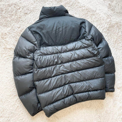 ナイキ 極美品 00s NIKE ダウンジャケット リバーシブル M 黒 y2k