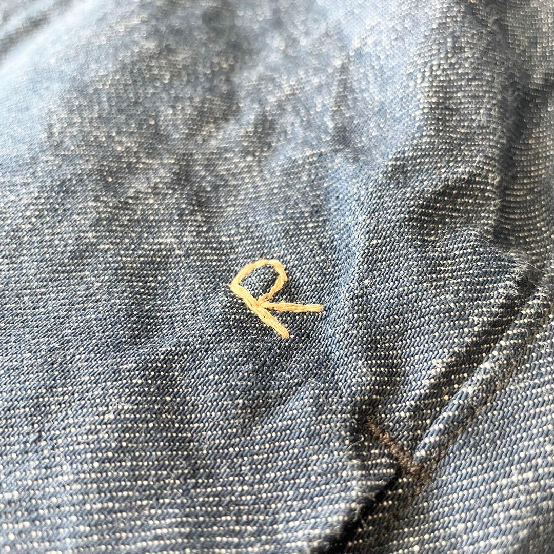 45R 極美品 おこめデニムの908ブルゾン(ワンウォッシュ) 1