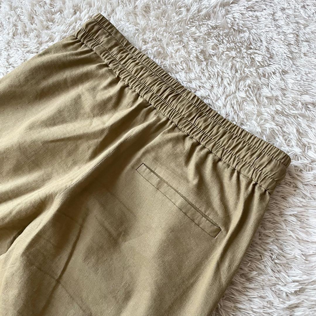 セオリーリュクス 極美品 リネンイージーパンツエコクランチウォッシュ 30