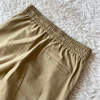 セオリーリュクス 極美品 リネンイージーパンツエコクランチウォッシュ 30