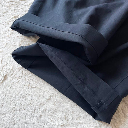 プラージュ 美品 PLAGE レーヨン ワイドパンツ 34 ネイビー