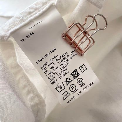 フレームワーク 美品 framework バンドカラーワイドシャツ F 白