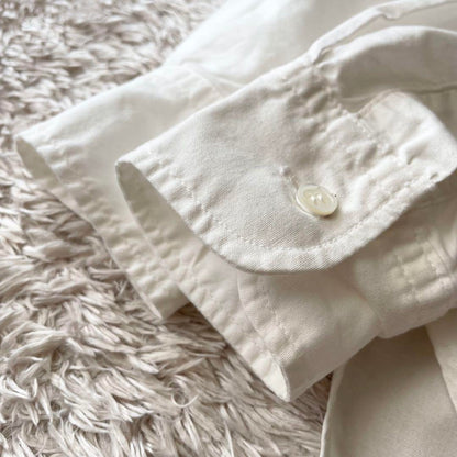 フレームワーク 美品 framework バンドカラーワイドシャツ F 白