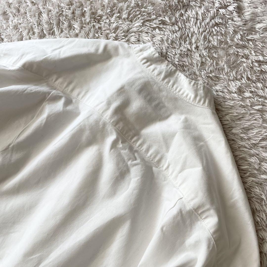 フレームワーク 美品 framework バンドカラーワイドシャツ F 白