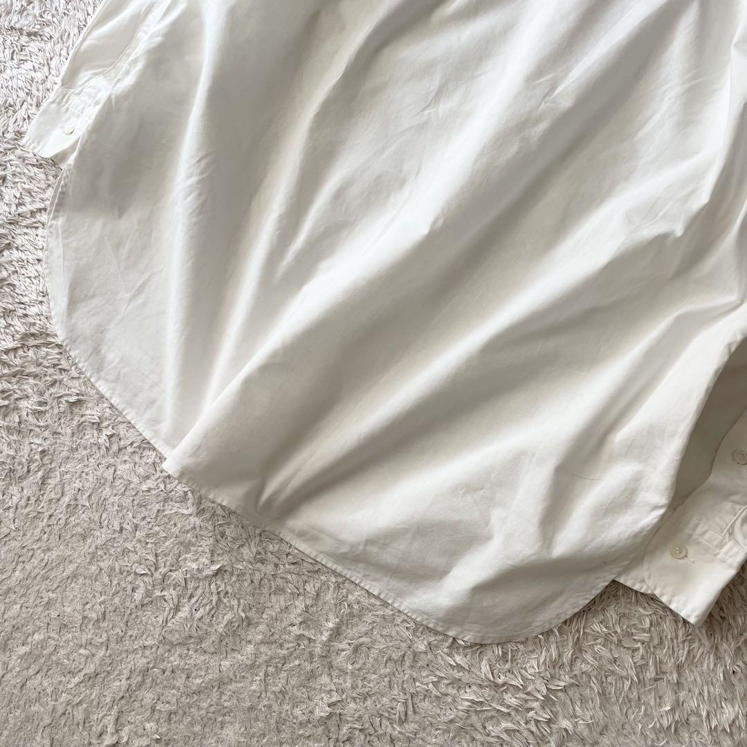 フレームワーク 美品 framework バンドカラーワイドシャツ F 白